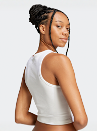 adidas Originals, Essential Ribbed Tanktop, wit, Afbeelding 4 van 5