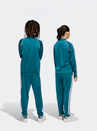 adidas Originals, Superstar Trackpants, turkoois, Afbeelding 2 van 5
