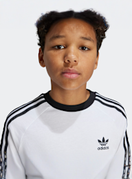 adidas Originals, 3-Streifen Tee, white, Image 3 of 4