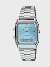 CASIO, AQ-230A-2A1MQYES, silver, Image 1 of 3