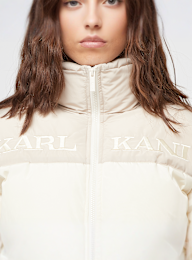 Karl Kani, Retro Essential Puffer Jacket, beige, Image 3 of 5