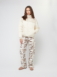 Karl Kani, Retro Essential Puffer Jacket, beige, Image 5 of 5