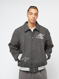 Karl Kani, Snow Tiger College Jacket, grey, Image 2 of 6