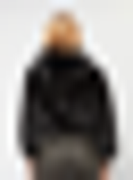 Karl Kani, Metal Signature Vegan Fur Zip Hoodie Jacket, black, Image 2 of 4