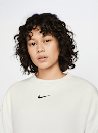 Nike, Sportswear Phoenix Fleece Sweatshirt, white, Image 3 of 4