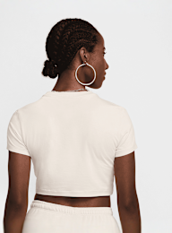 Nike  , Sportswear Chill Knit Crop, beige, Image 2 of 4