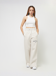 Nike, Sportswear Phoenix High-Rise Logo Wide Leg Pants, beige, Image 4 of 4