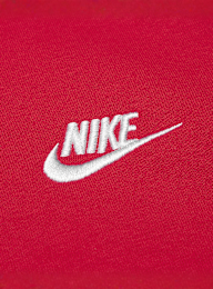 Nike, Sportswear Club Fleece Hoodie, red, Image 3 of 4
