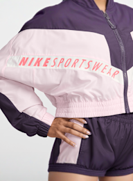 Nike, Sportswear Woven Jacket, purple, Image 6 of 8
