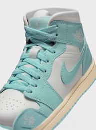 Jordan, WMNS Air Jordan 1 Mid, turquoise, Image 7 of 8