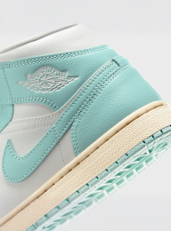 Jordan, WMNS Air Jordan 1 Mid, turquoise, Image 8 of 8