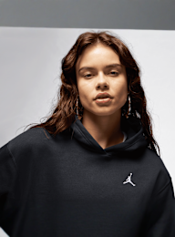 Jordan, Brooklyn Fleece Pullover 24, black, Image 3 of 7