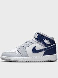 Jordan, Air Jordan 1 Mid (GS), grey, Image 1 of 8