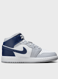Jordan, Air Jordan 1 Mid (GS), grey, Image 2 of 8