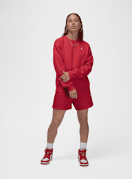 Jordan, Brooklyn Fleece Crew-Neck Sweatshirt, red, Image 5 of 5