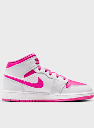 Jordan, Air Jordan 1 Mid (GS), light pink, Image 2 of 8