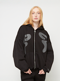 Felicious, Oversized Sweatjacket, czarny, Obraz 1 z 6