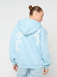 Felicious, Feli Oversized Sweatjacket, niebieski, Obraz 2 z 5