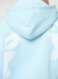 Felicious, Feli Oversized Sweatjacket, niebieski, Obraz 4 z 5