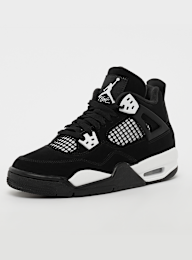 Jordan, Air Jordan 4 Retro (GS) black/fire red/deep royal blue, black, Image 2 of 5