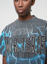 First Row, Premium Tee W/Rhinestone, grey, Image 3 of 6