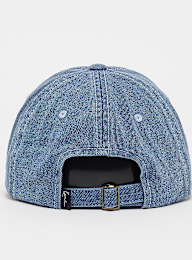 Karl Kani, Embroidery Denim Baseball Cap Vintage, blue, Image 2 of 5