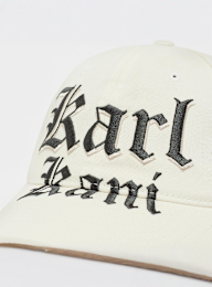 Karl Kani, Old English Distress Baseball Cap, beige, Image 4 of 5