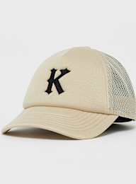Karl Kani, Embroidery Trucker Cap, beige, Image 1 of 5