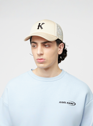 Karl Kani, Embroidery Trucker Cap, beige, Image 5 of 5