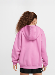 Nike, Sportswear Club Fleece Oveersized Fullzip, light pink, Image 2 of 7