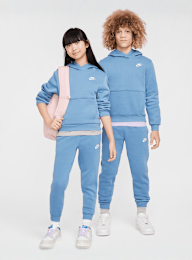 Nike, Sportswear Club Fleece Hoodie, blue, Image 6 of 6