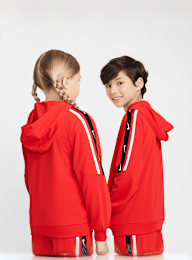 Nike, Sportswear Club+ Hoodie, red, Image 2 of 6