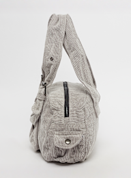 Karl Kani, Embroidery Corduroy Shoulder Bag, beige, Afbeelding 2 van 5