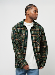 Urban Classics, Boxy Fane Check Shirt, green, Image 1 of 5