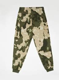 Nike, Sportswear Club Fleece Cargo Pant Camo, camouflage, Image 2 of 5