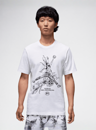 Jordan, Sport JM Dry Fit Shortsleeve Crew, wit, Afbeelding 1 van 6