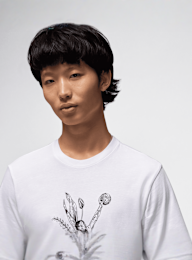 Jordan, Sport JM Dry Fit Shortsleeve Crew, wit, Afbeelding 3 van 6