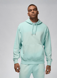Jordan, Flight Washed Fleece Hoodie, turquoise, Image 1 of 7