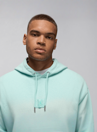 Jordan, Flight Washed Fleece Hoodie, turquoise, Image 3 of 7