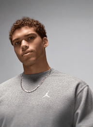 Jordan, Brooklyn Fleece Crewneck, grey, Image 3 of 5