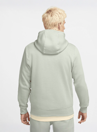 Nike, Club Fleece Hoodie, grey, Image 2 of 6
