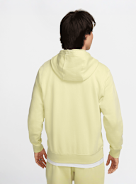 Nike, Sportswear Club Fleece Hoodie, yellow, Image 2 of 7