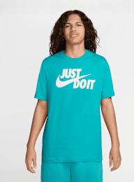 Nike, Sportswear Tee Just Do It, turquoise, Image 1 of 4
