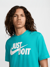 Nike, Sportswear Tee Just Do It, turquoise, Image 3 of 4
