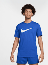 Nike, Sportswear Tee Icon Swoosh, blue, Image 1 of 4