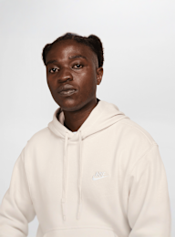 Nike, Sportswear Club Fleece Hoodie, beige, Image 3 of 6