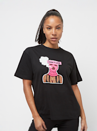 Miss Tee, I Don't Care Tee, black, Image 1 of 5