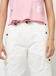 First Row, Cargo Pants, white, Image 4 of 7