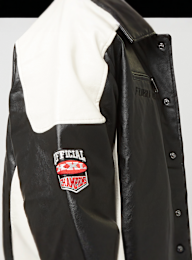 FUBU, Corporate Leather Jacke, black, Image 6 of 8