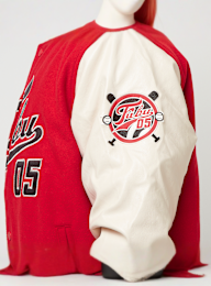 FUBU, Varsity Block College Jacke, red, Image 6 of 7